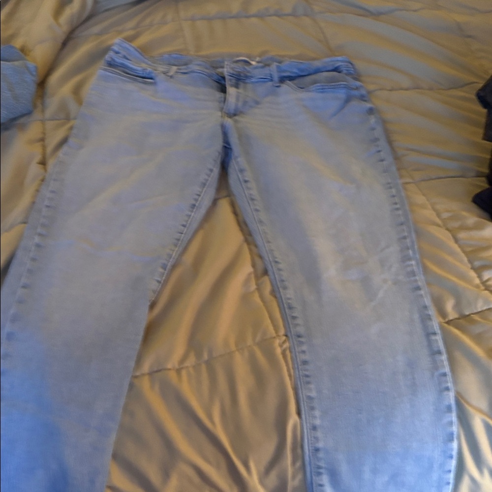 Levi's Light Blue Skinny Jeans for Women